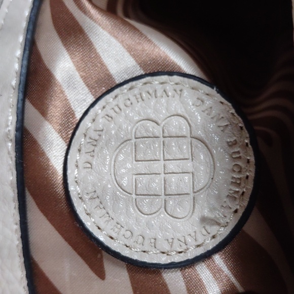 Dana Buchman Stripe Faux Leather Tote Bag - Picture 9 of 12